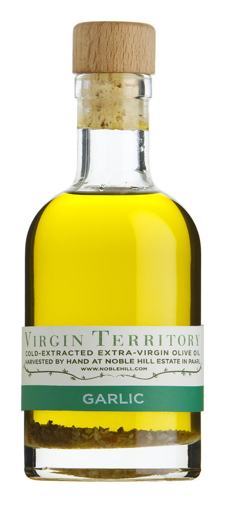 Virgin Territory olive oil garlic